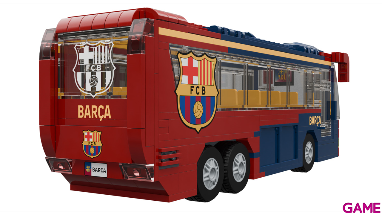 Set de construccion Autobus FC Barcelona de 28 cm (488 piezas)-2