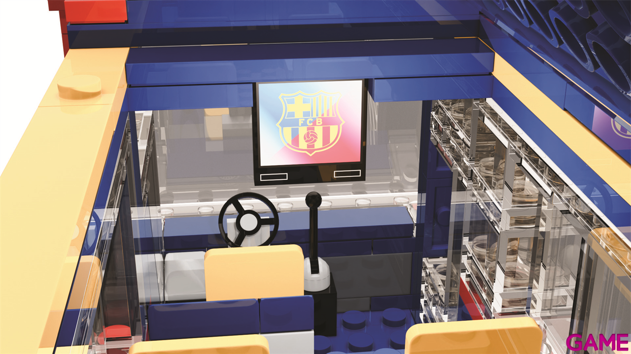 Set de construccion Autobus FC Barcelona de 28 cm (488 piezas)-5