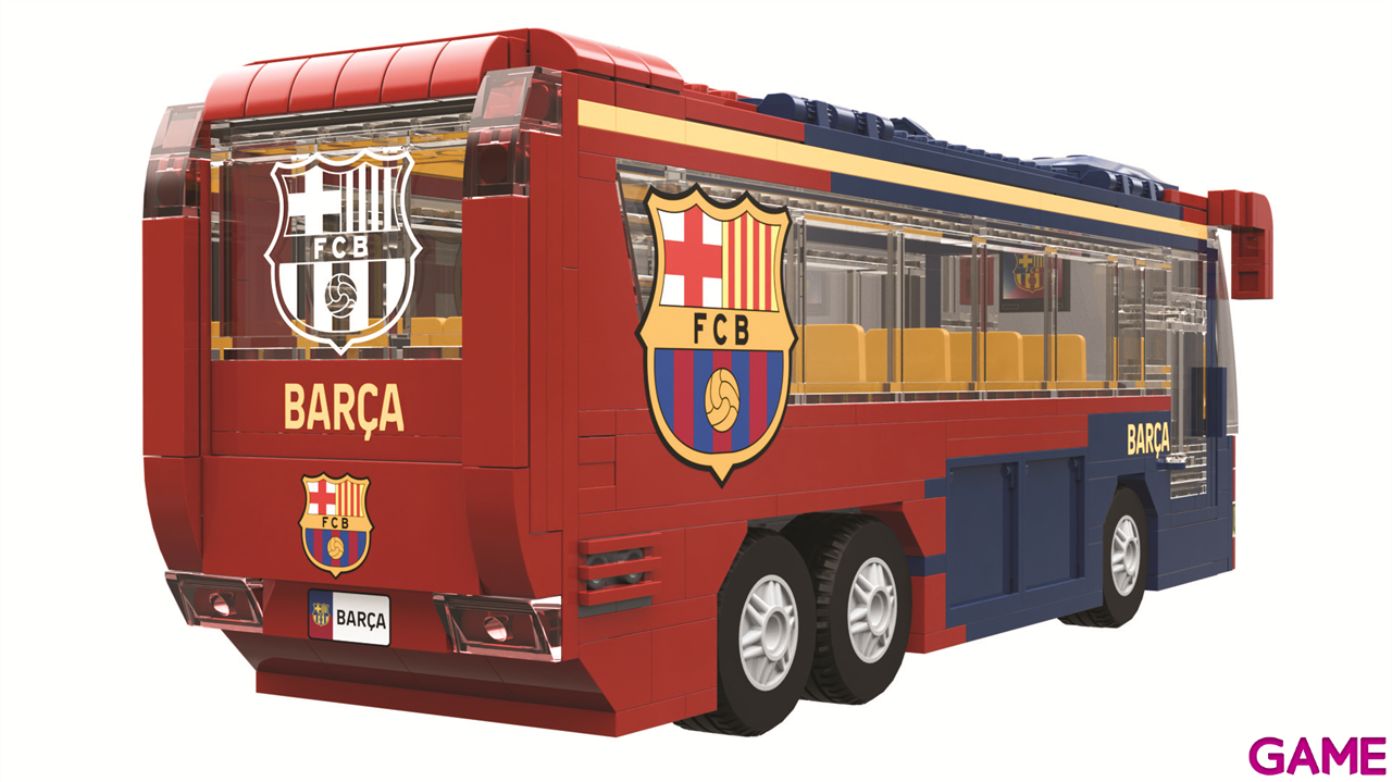 Set de construccion Autobus FC Barcelona de 28 cm (488 piezas)-7