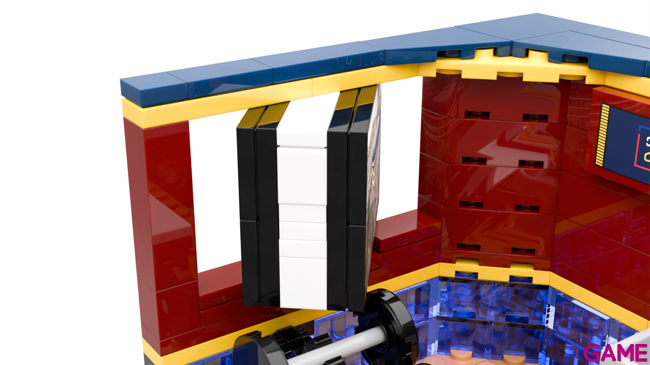 Set de construccion Vestuario FC Barcelona de 30 cm (440 piezas)-3