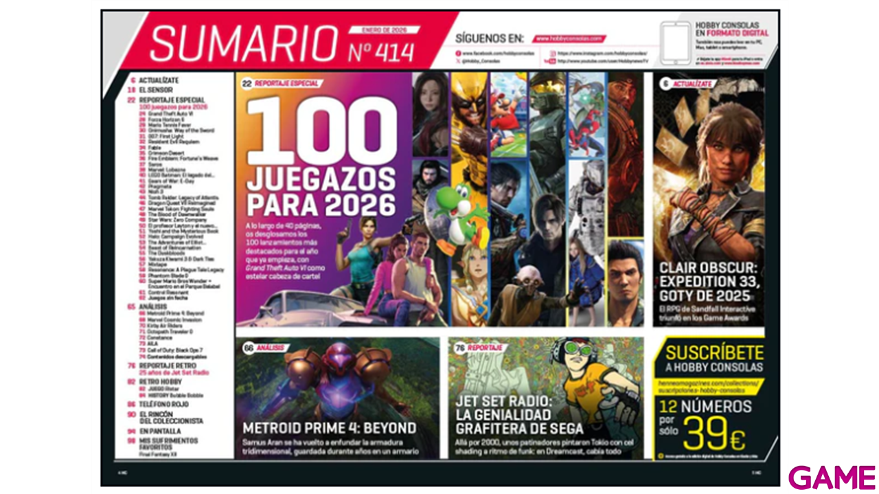 Revista Hobby Consolas nº 414-5
