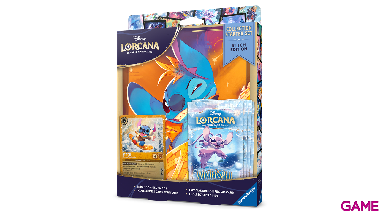 Disney Lorcana: Winterspell - Set de Inicio Stitch (Inglés)-0