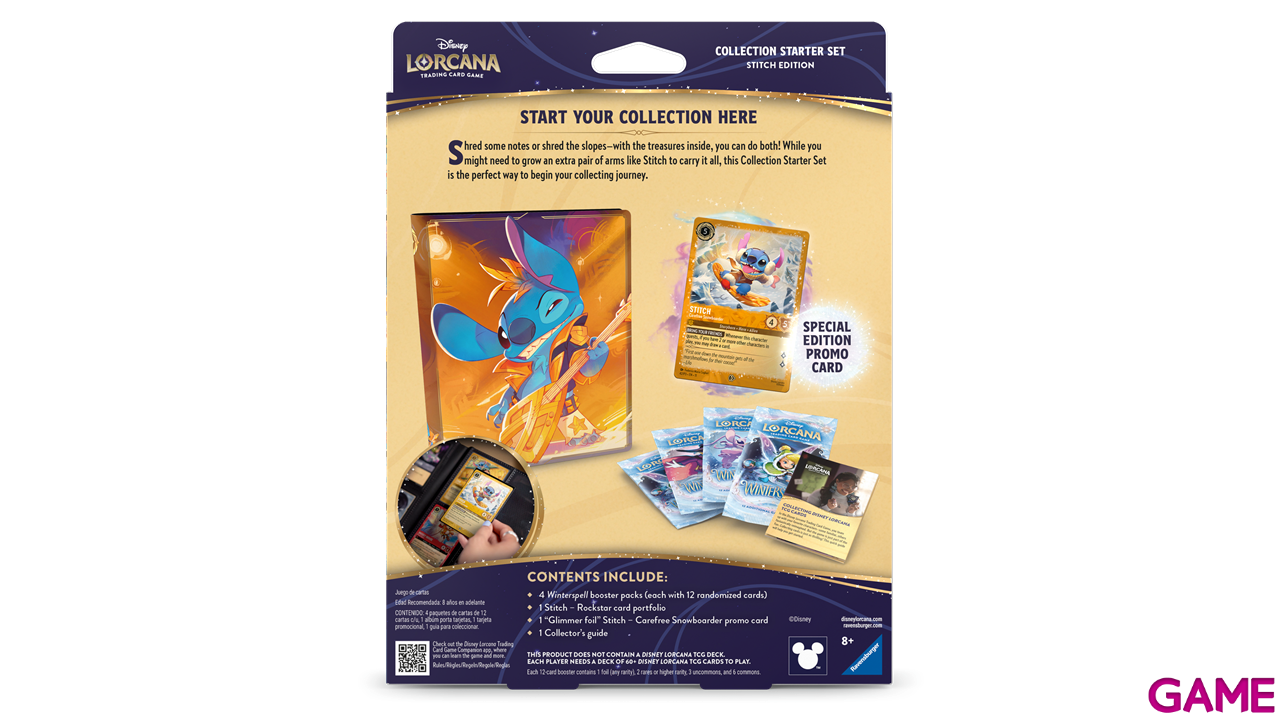 Disney Lorcana: Winterspell - Set de Inicio Stitch (Inglés)-1