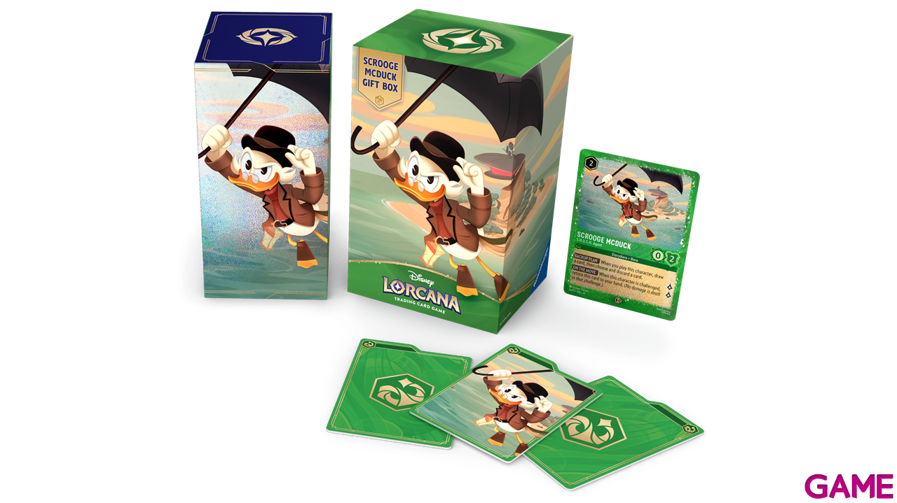 Disney Lorcana: Winterspell - Caja Regalo Gilito McPato (Inglés)-0