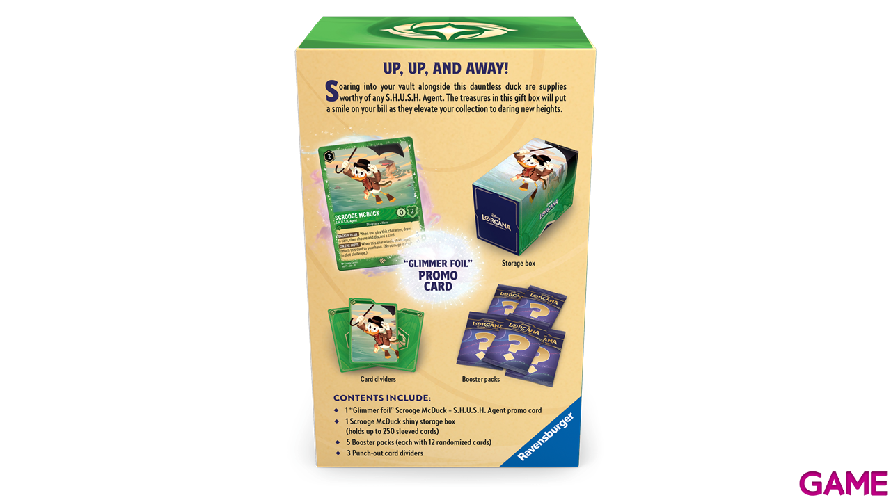 Disney Lorcana: Winterspell - Caja Regalo Gilito McPato (Inglés)-2