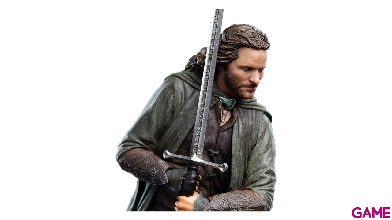 Figura El Señor de los Anillos Mini Statue Aragorn de 20 cm-0