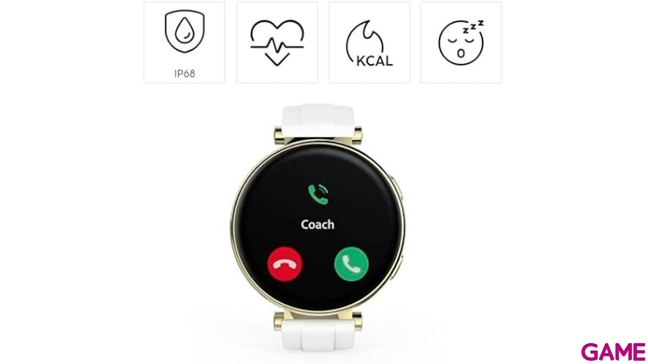 Smartwatch Hama7000 Amoled 43 mm. Blanco-1