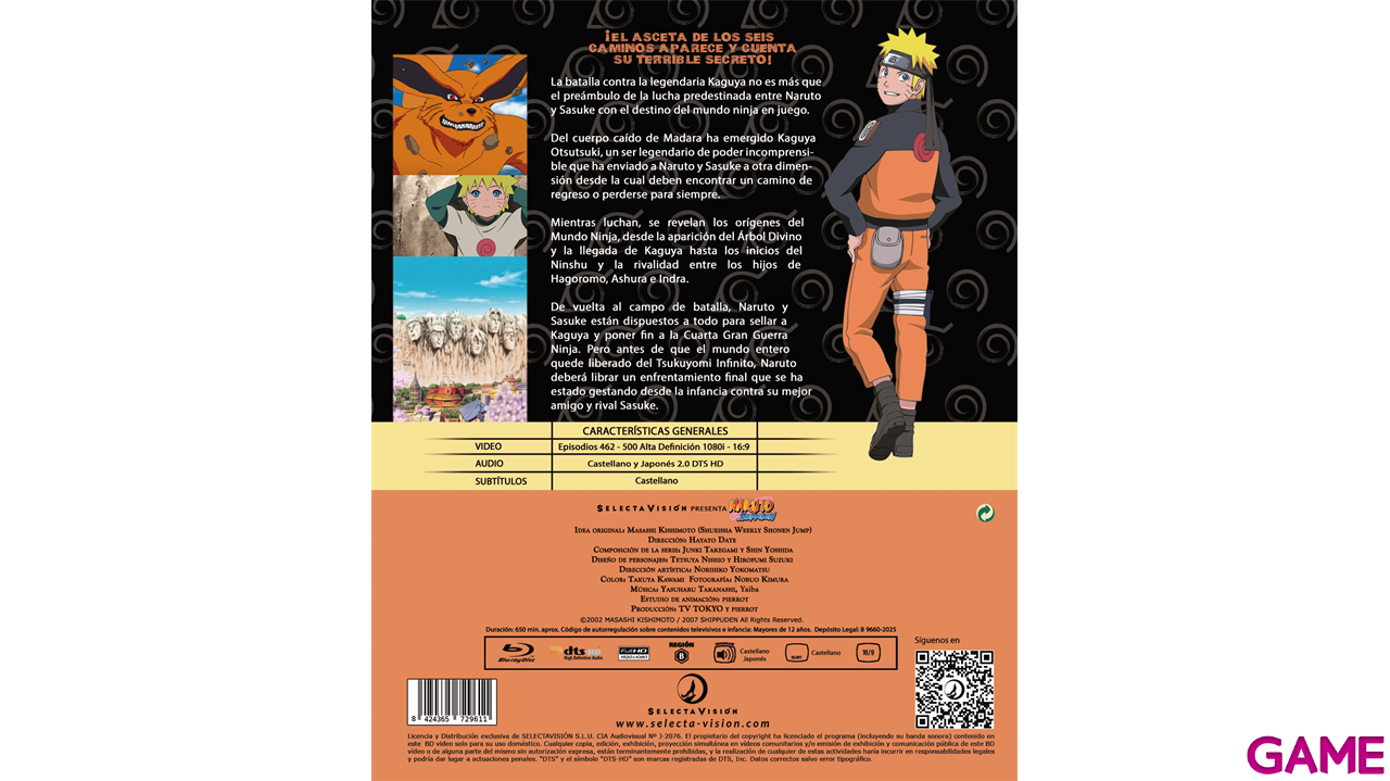 Naruto Shippuden Box 18 Episodios 462 a 500-0
