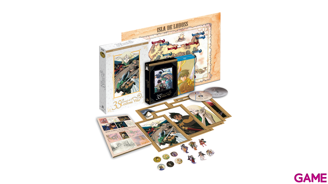 Record of Lodoss War - Edición Coleccionista A4-1