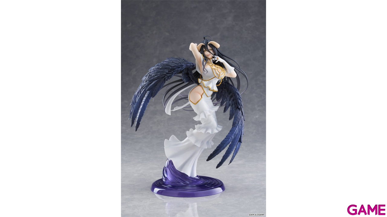 Figura Overlord T-most Albedo Pure White Devil Version de 29 cm-0
