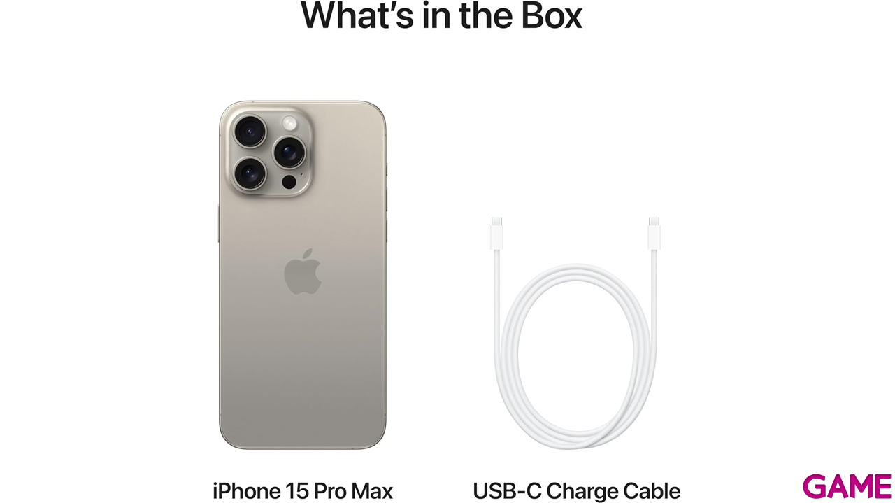 Iphone 15 Pro Max 512Gb Titanio Natural-2