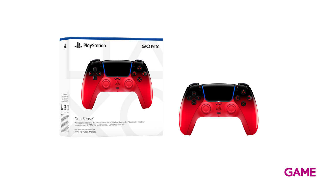 Mando Inalámbrico DualSense Techno Red-12