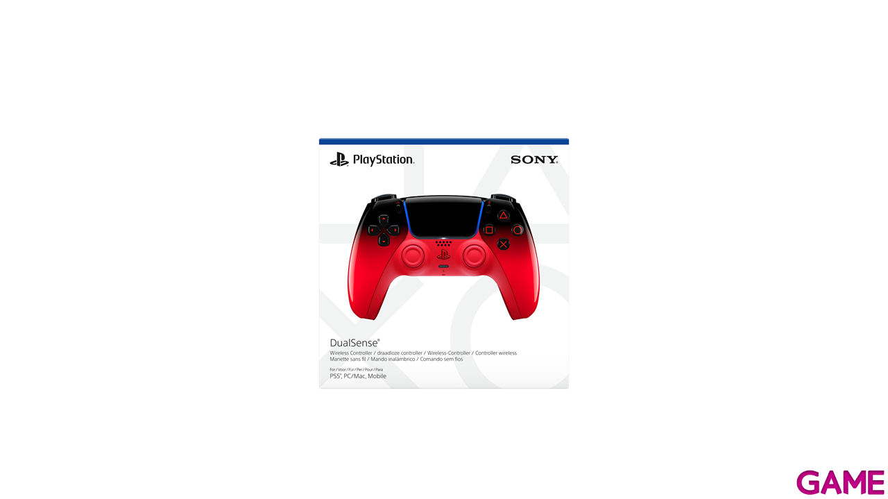 Mando Inalámbrico DualSense Techno Red-1