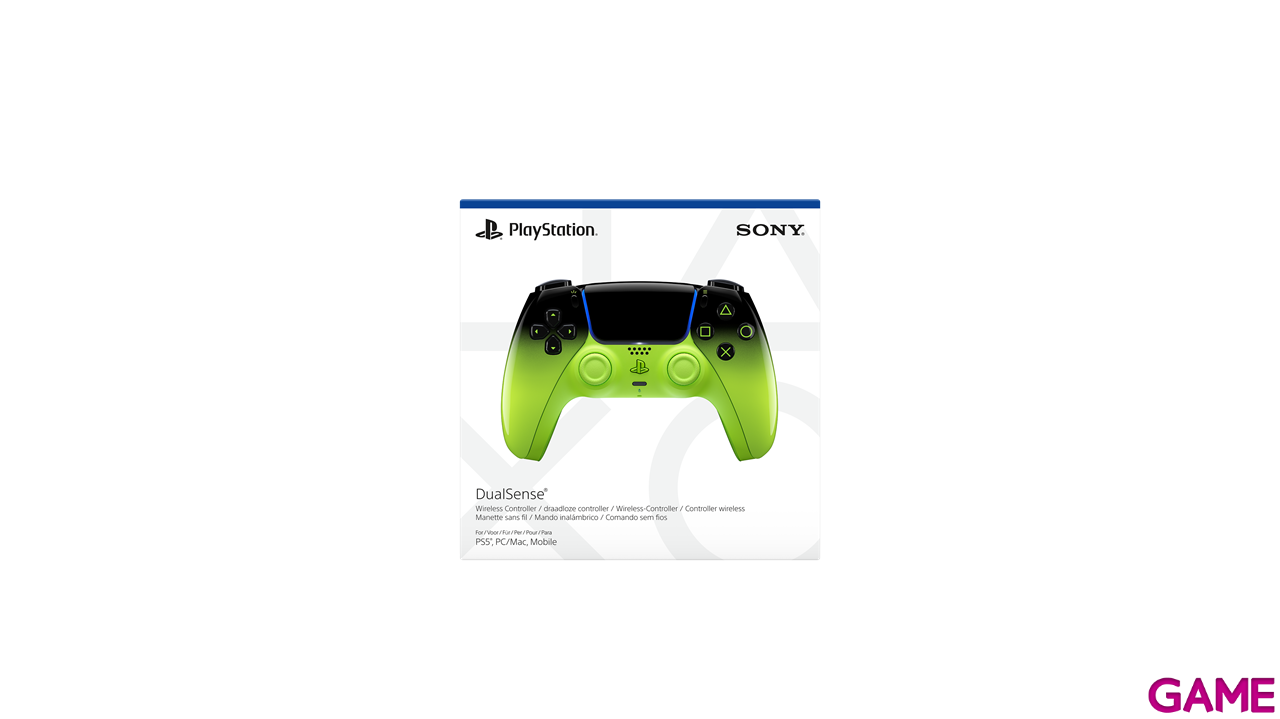 Mando Inalámbrico DualSense Remix Green-12