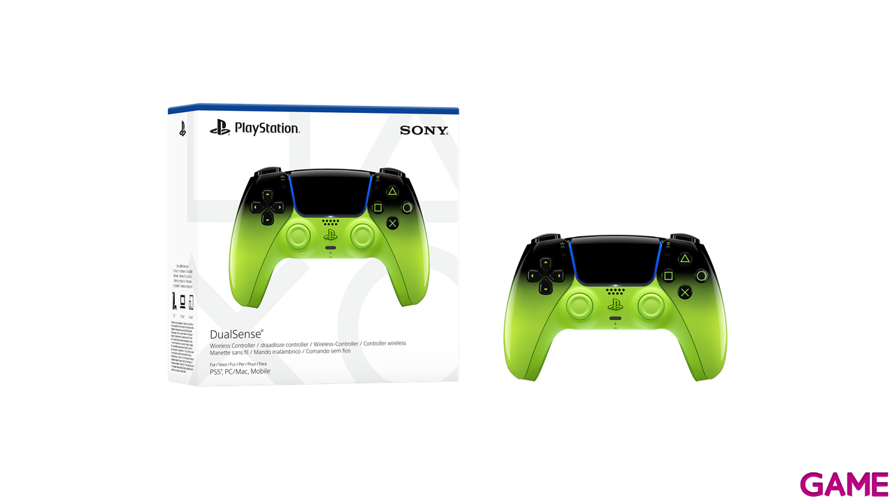 Mando Inalámbrico DualSense Remix Green-6