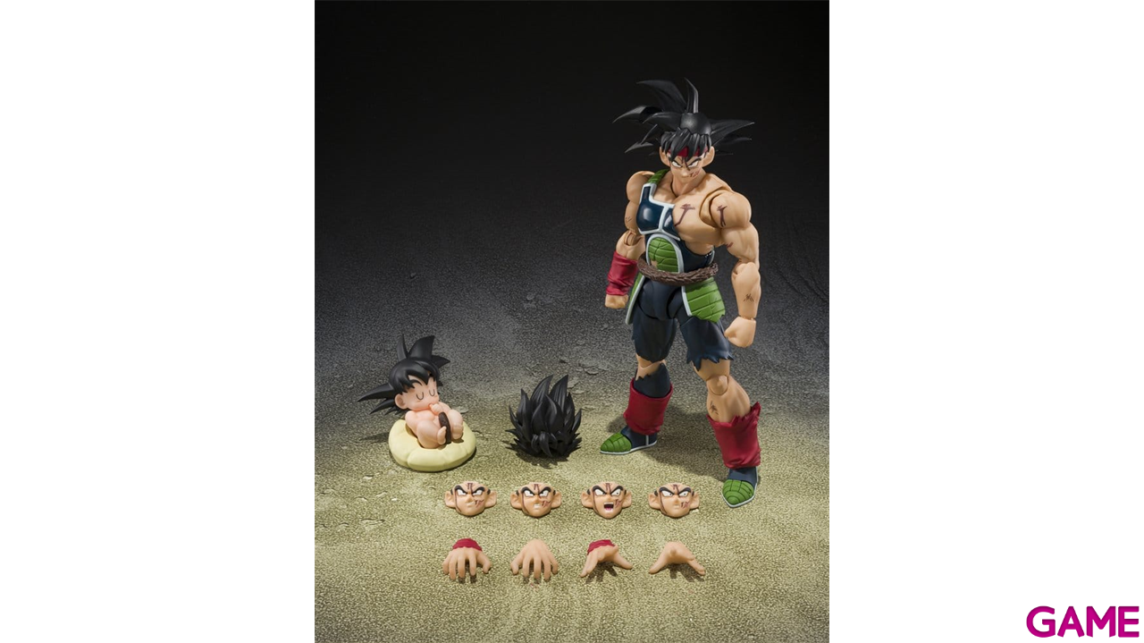 Figura Dragon Ball Z S.H. Figuarts Bardock the Father of Goku de 15 cm-4
