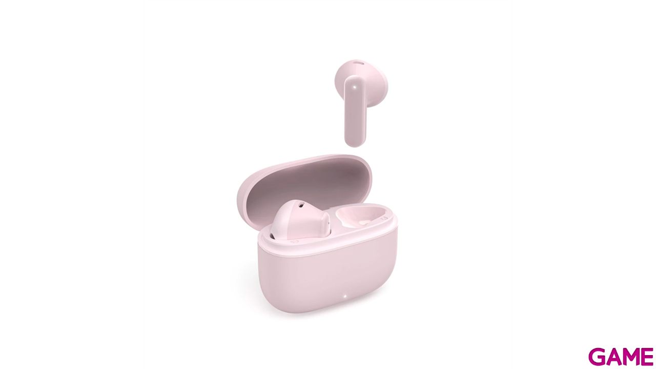 Auriculares Hama BT - Freedom Light II - TWS - Control voz - Rosa-3