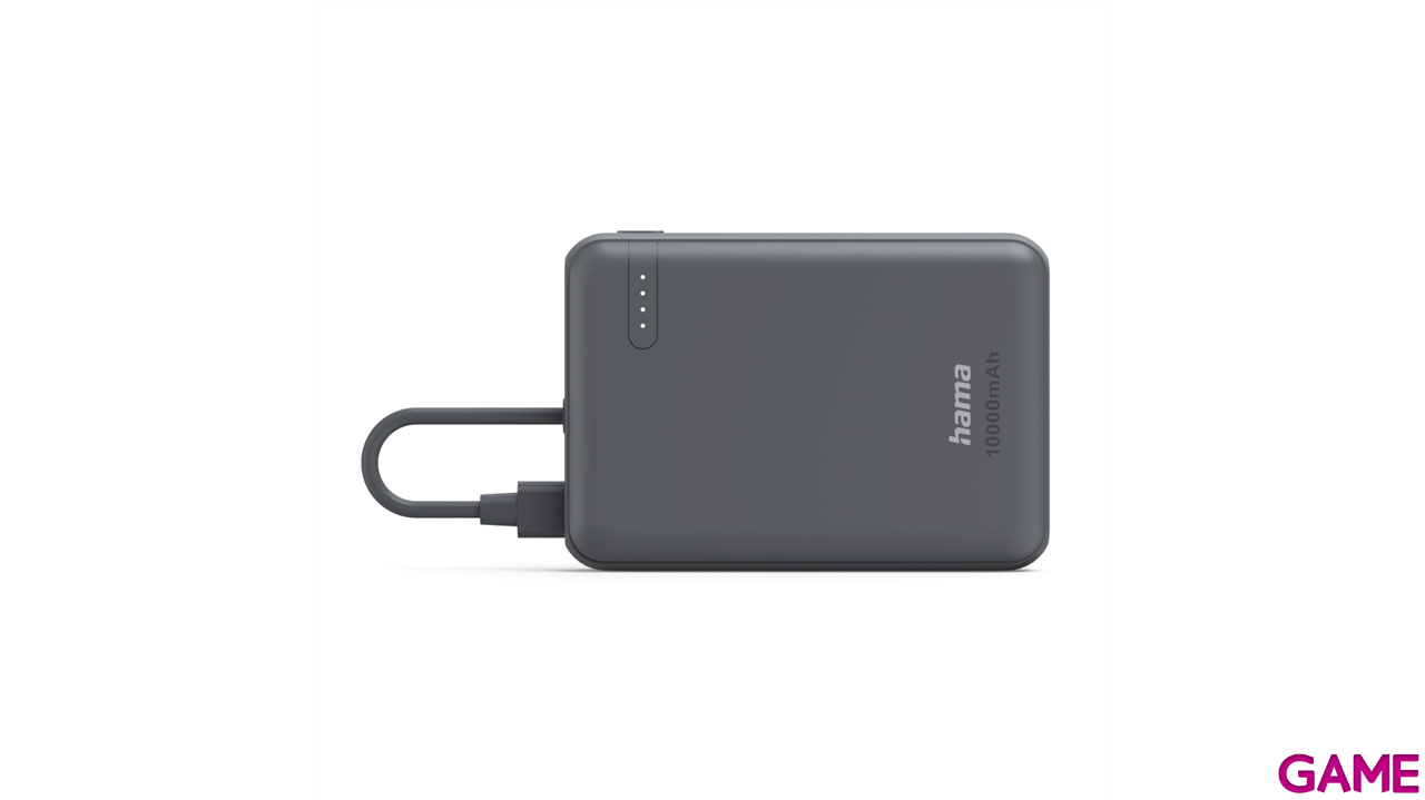 Hama Power Bank Travel, 10000 mAh Antracita-4