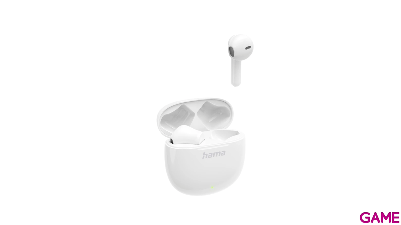 Auriculares Hama BT - Action One - True Wireless - Blanco-3