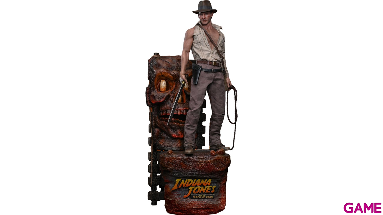 Figura Indiana Jones Movie Masterpiece Action Figure 1/6 Indiana Jones (Deluxe Version) de 30 cm-4