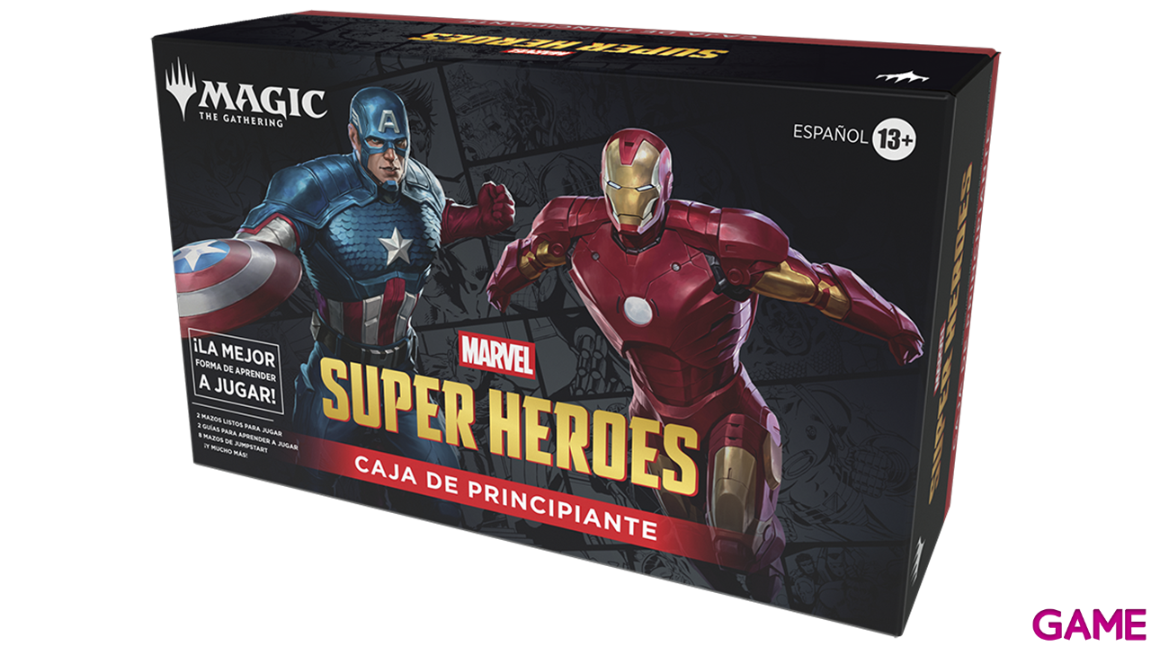 Caja de Principiante Magic: The Gathering Marvel Super Heroes (Castellano)-0