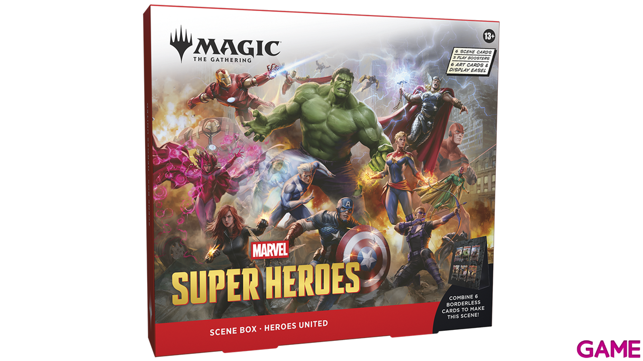 Scene Box Magic: The Gathering Marvel Super Heroes (inglés)-0
