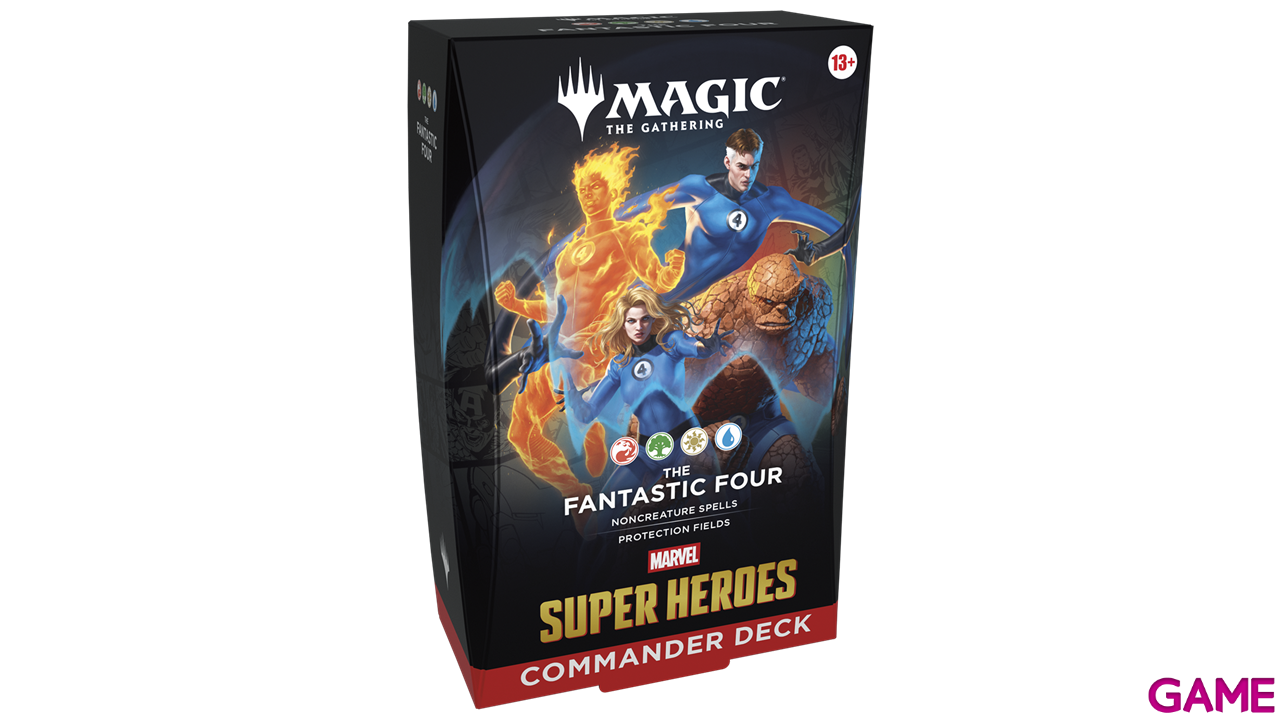Mazo de cartas Magic: The Gathering Marvel Super Heroes The Fantastic Four Commander Deck (inglés)-2
