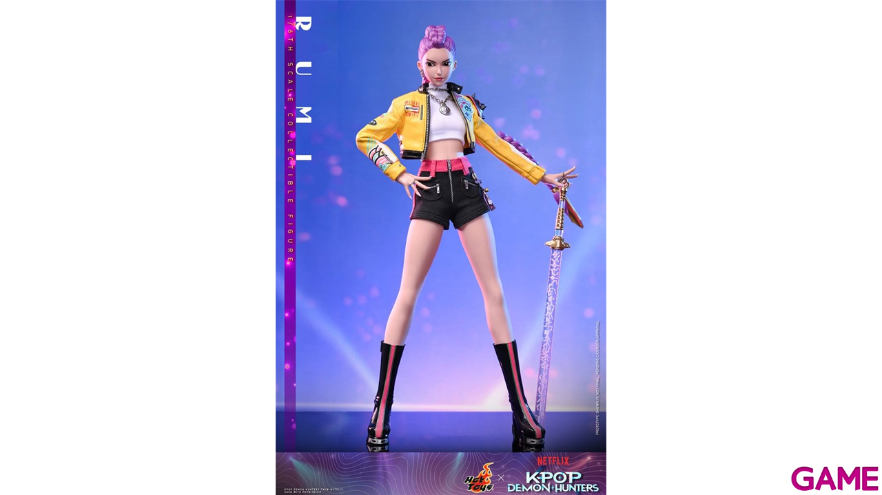 Figuras Hot Toys K-Pop Demon Hunters Action Figure 1/6 Rumi 28 cm-9