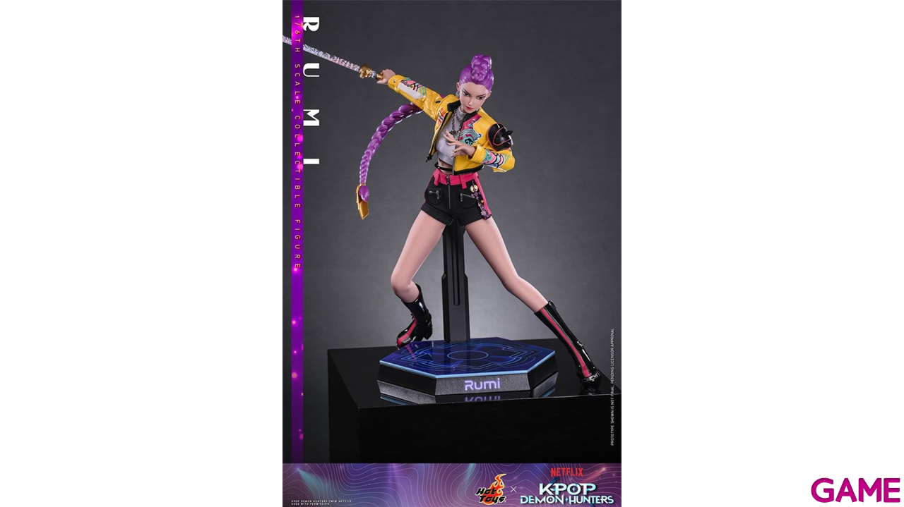 Figuras Hot Toys K-Pop Demon Hunters Action Figure 1/6 Rumi 28 cm-1