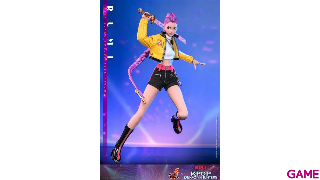 Figuras Hot Toys K-Pop Demon Hunters Action Figure 1/6 Rumi 28 cm-4