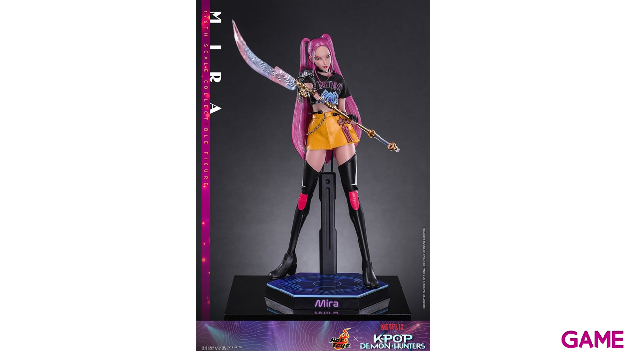 Figuras Hot Toys K-Pop Demon Hunters Action Figure 1/6 Mira de 28 cm-1