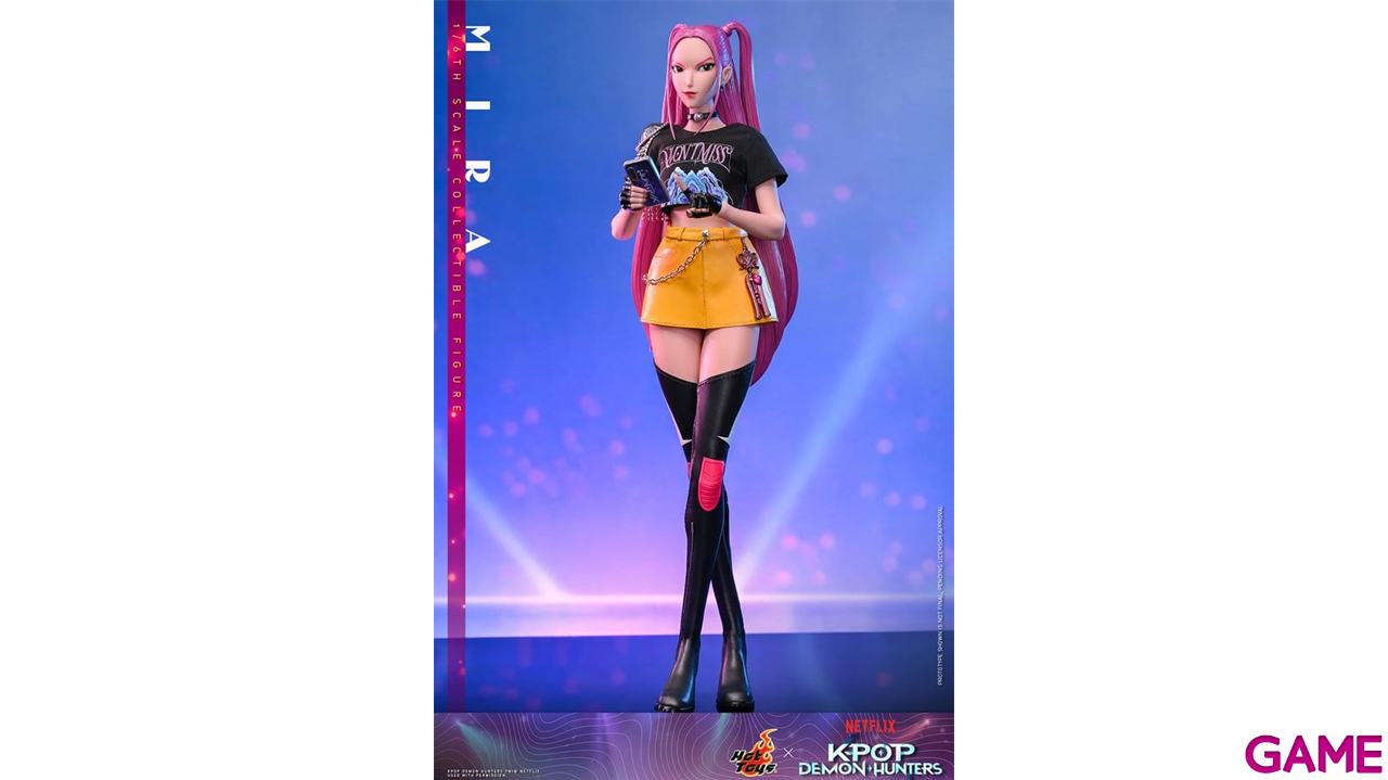 Figuras Hot Toys K-Pop Demon Hunters Action Figure 1/6 Mira de 28 cm-2