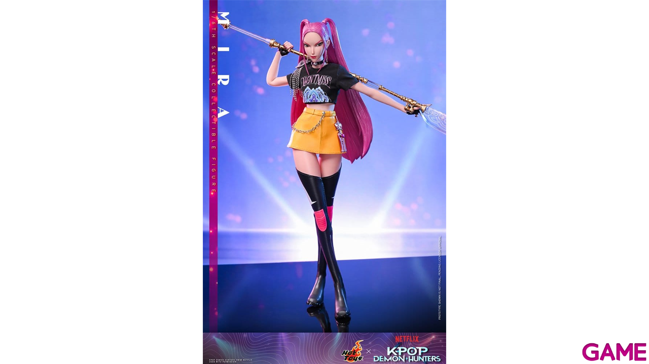Figuras Hot Toys K-Pop Demon Hunters Action Figure 1/6 Mira de 28 cm-4