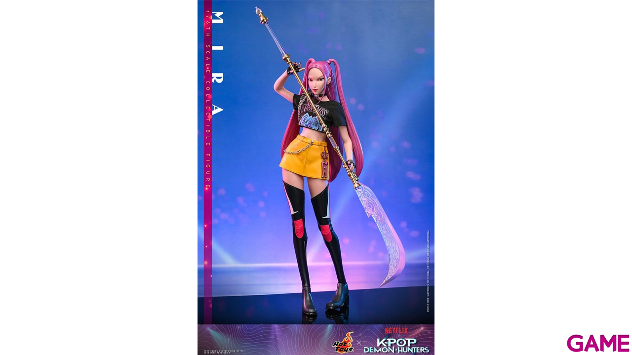 Figuras Hot Toys K-Pop Demon Hunters Action Figure 1/6 Mira de 28 cm-5