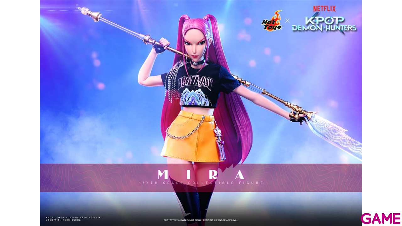 Figuras Hot Toys K-Pop Demon Hunters Action Figure 1/6 Mira de 28 cm-6