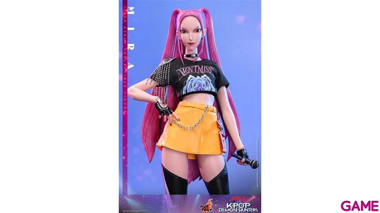 Figuras Hot Toys K-Pop Demon Hunters Action Figure 1/6 Mira de 28 cm-7