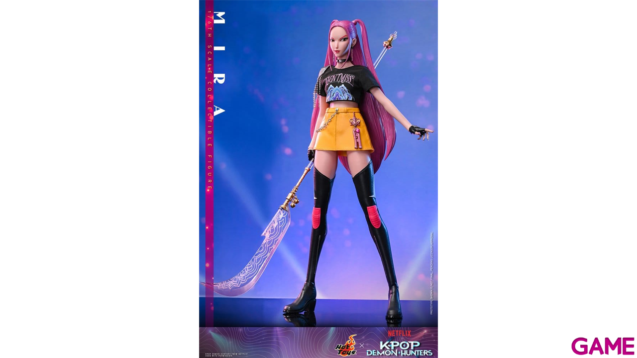 Figuras Hot Toys K-Pop Demon Hunters Action Figure 1/6 Mira de 28 cm-8