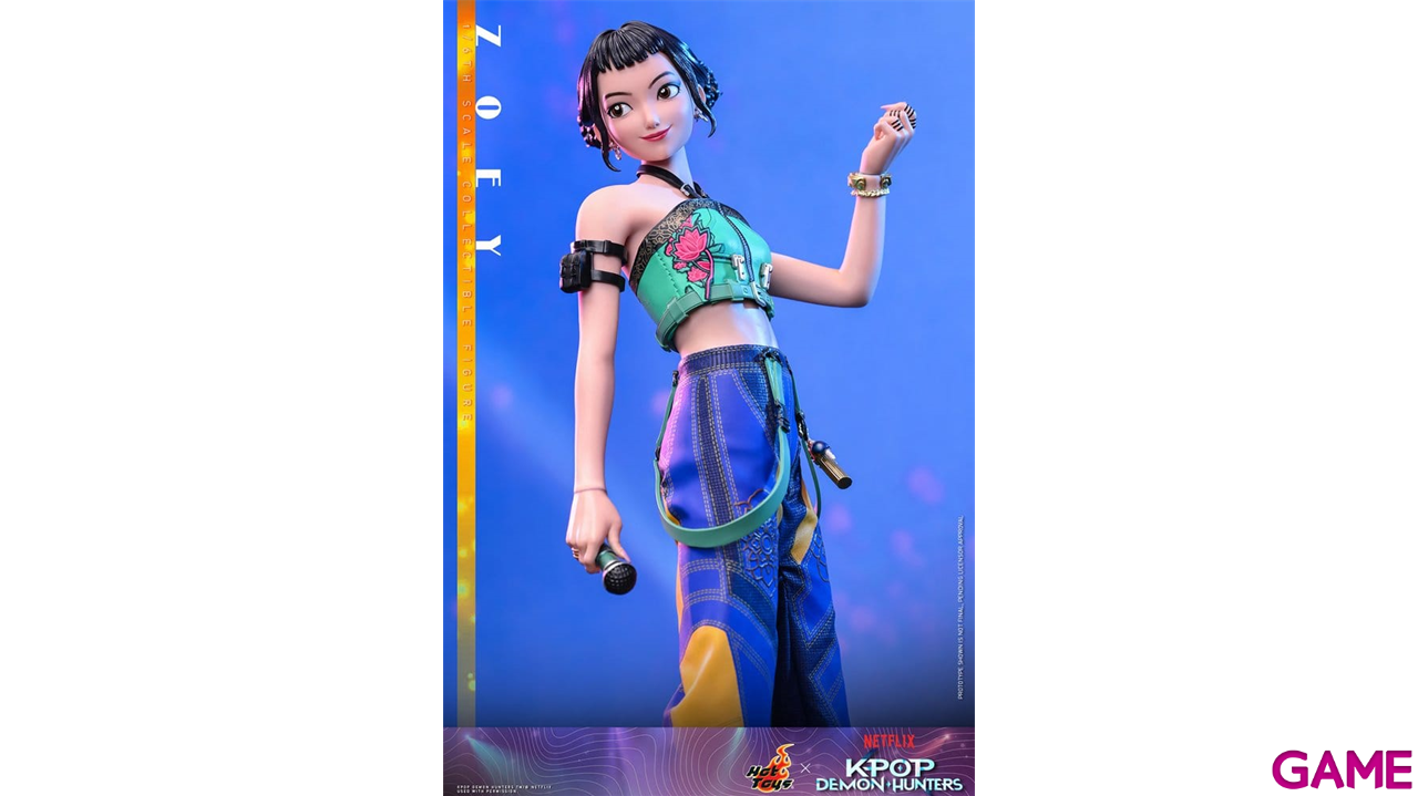 Figura K-Pop Demon Hunters Action Figure 1/6 Zoey de 27 cm-1