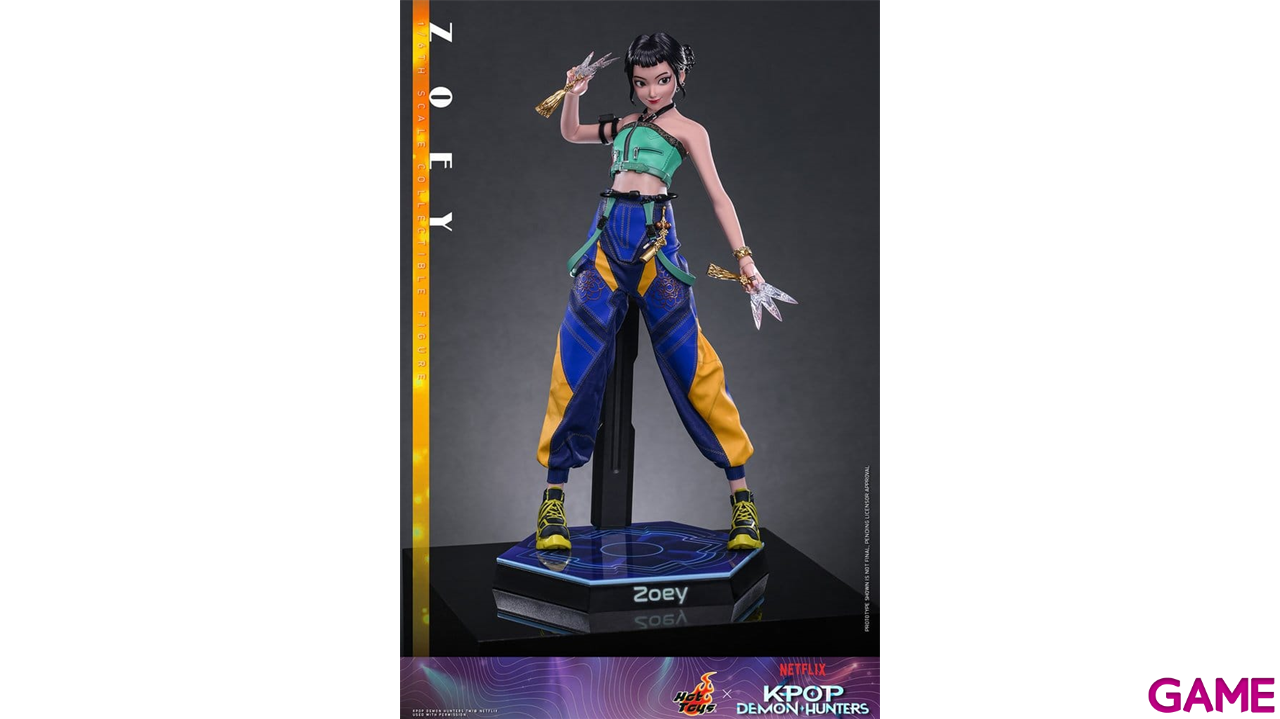 Figura K-Pop Demon Hunters Action Figure 1/6 Zoey de 27 cm-2