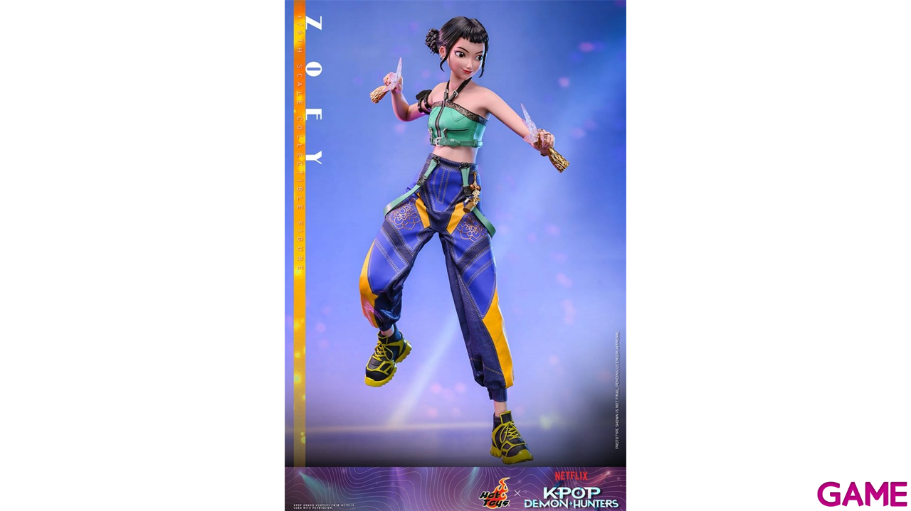 Figura K-Pop Demon Hunters Action Figure 1/6 Zoey de 27 cm-4