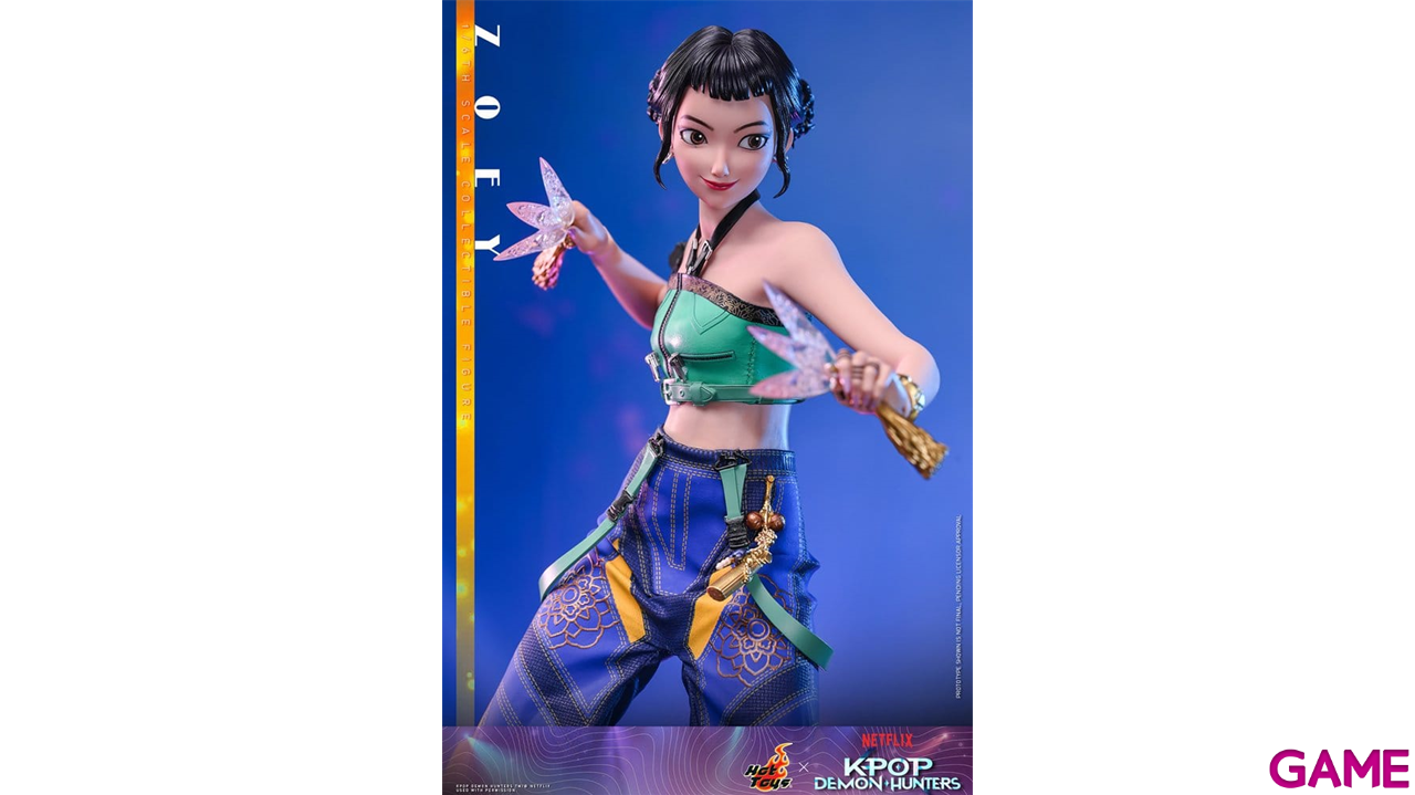 Figura K-Pop Demon Hunters Action Figure 1/6 Zoey de 27 cm-5