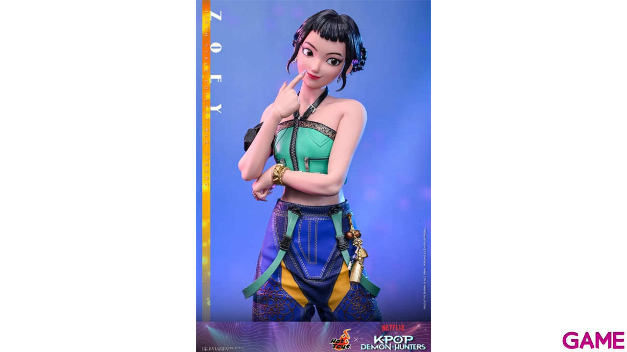 Figura K-Pop Demon Hunters Action Figure 1/6 Zoey de 27 cm-8