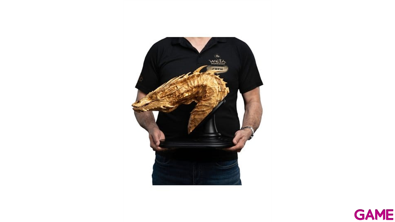The Hobbit Bust Smaug the Golden 36 cm-6