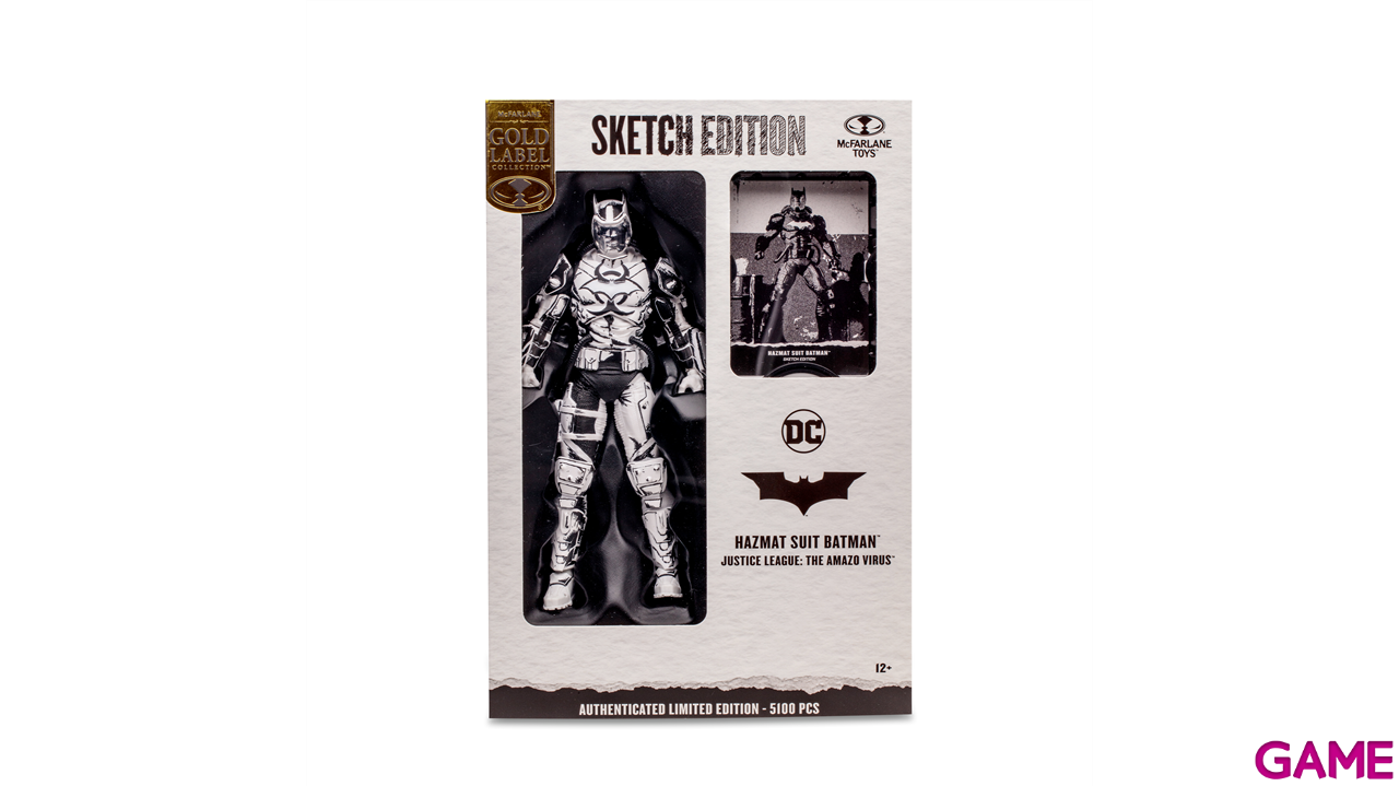 Figura DC Multiverse Hazmat Suit Batman de 17 cm-1