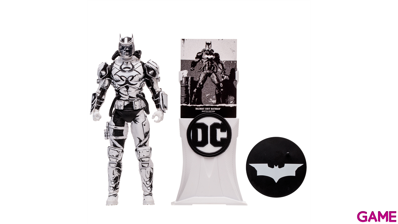 Figura DC Multiverse Hazmat Suit Batman de 17 cm-2