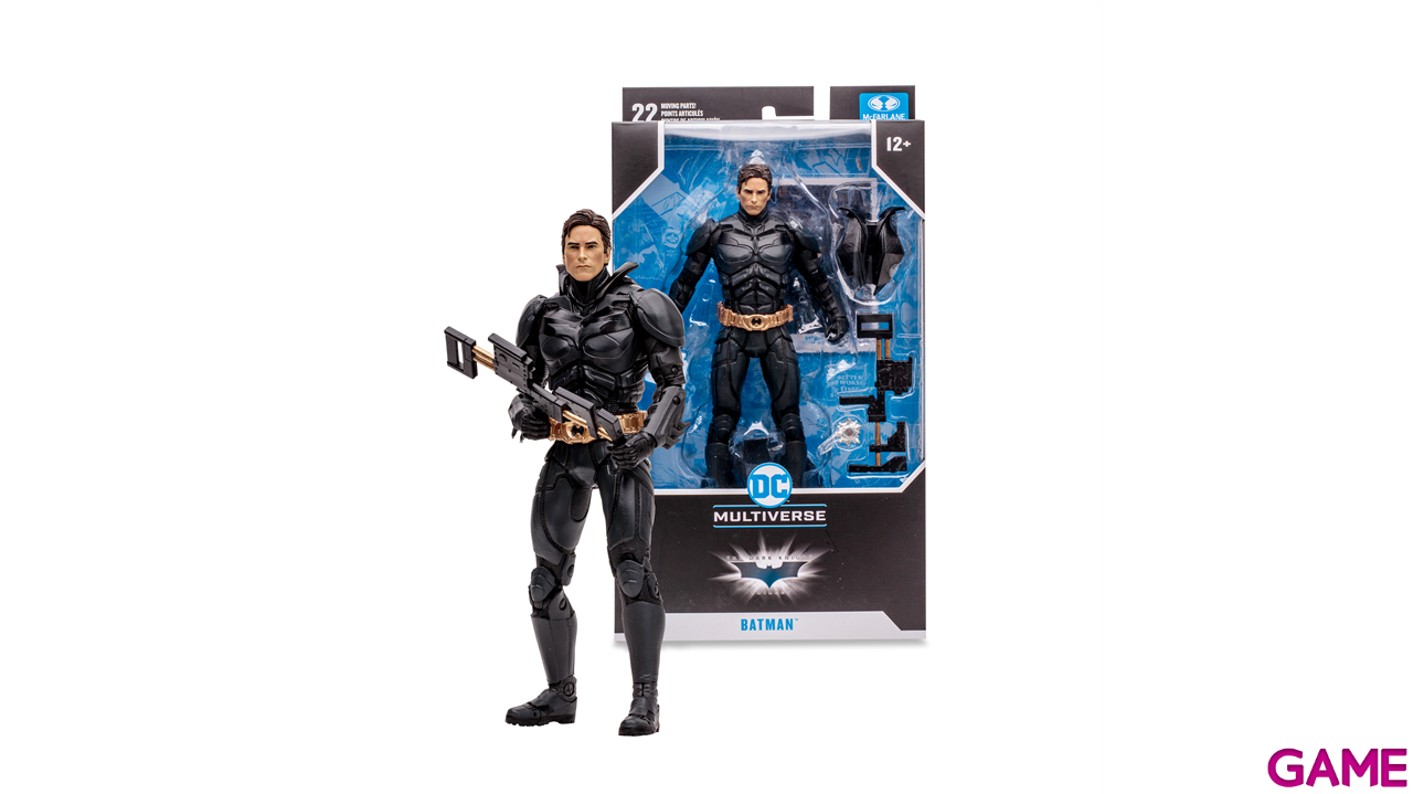 Figura DC Multiverse Batman The Dark Knight de 18 cm-2
