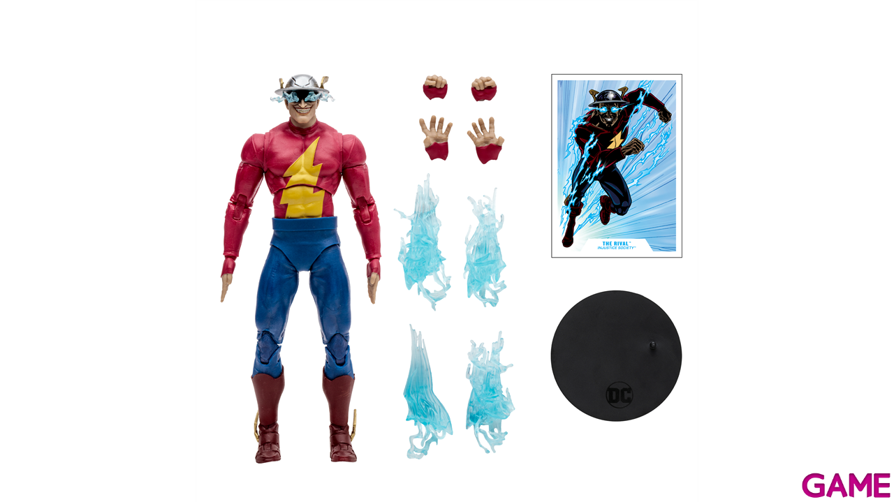 Figura DC Multiverse Edicion Gold Rival de 18 cm-2