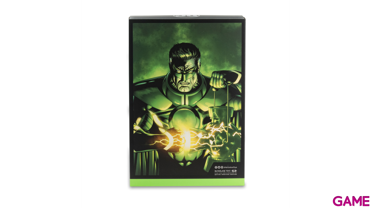 Figura DC Edicion Gold Hal Jordan Parallax (GITD) de 18 cm-1
