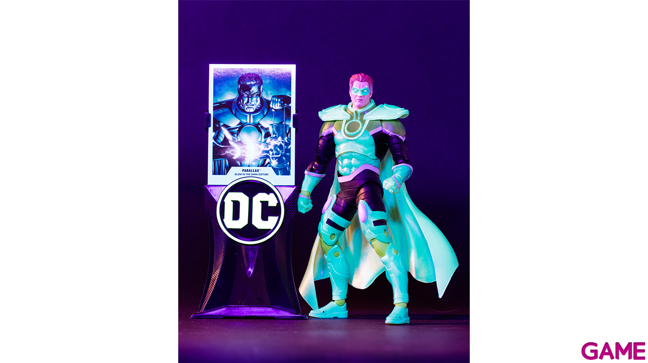 Figura DC Edicion Gold Hal Jordan Parallax (GITD) de 18 cm-6