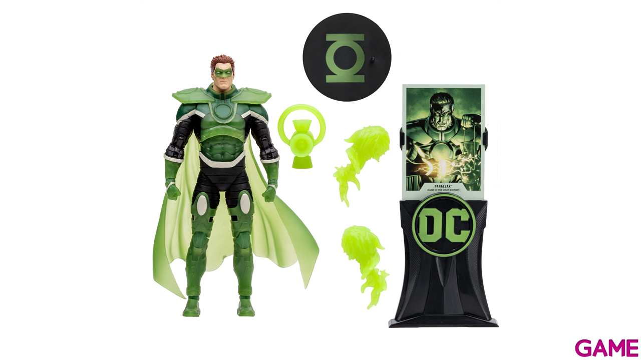 Figura DC Edicion Gold Hal Jordan Parallax (GITD) de 18 cm-7